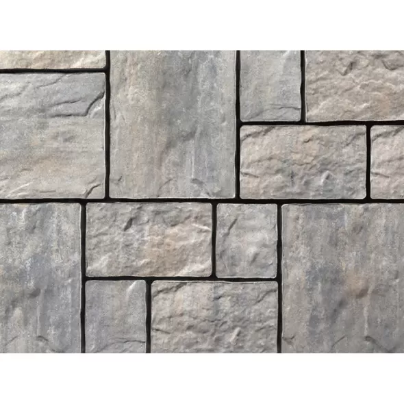 2-3/4" Alpine Gray 3-Piece Thornbury Random Bundle Paver | UNP0297M00730923