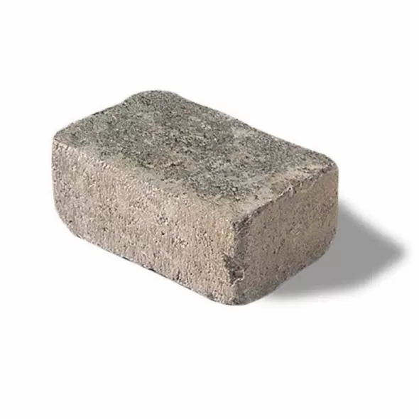 4" X 6-7/8" X 2-3/4" Half Limestone Classic Brussels Block Paver |  1090H00729021-0
