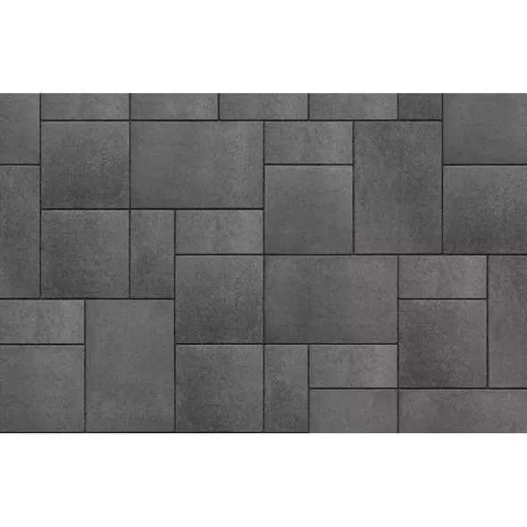 2-3/8" Midnight Sky Laying Pattern 3-Piece Umbriano Random Bundle Paver | UNP2309040870151