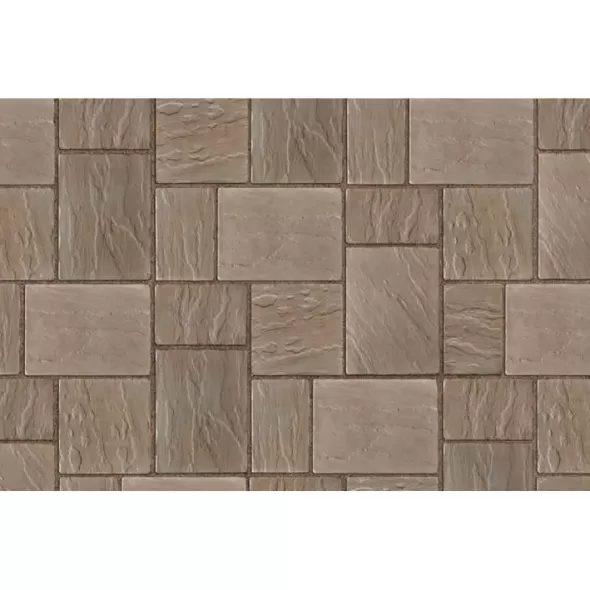 2-3/8" Smoke Shale 3-Piece Richcliff Random Bundle Paver | UNP3120M00683407
