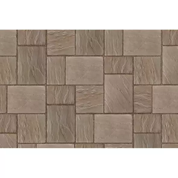 Unilock Random Bundle Paver, 2-3/8" 3 Pc Richcliff | 3120M00682307-A