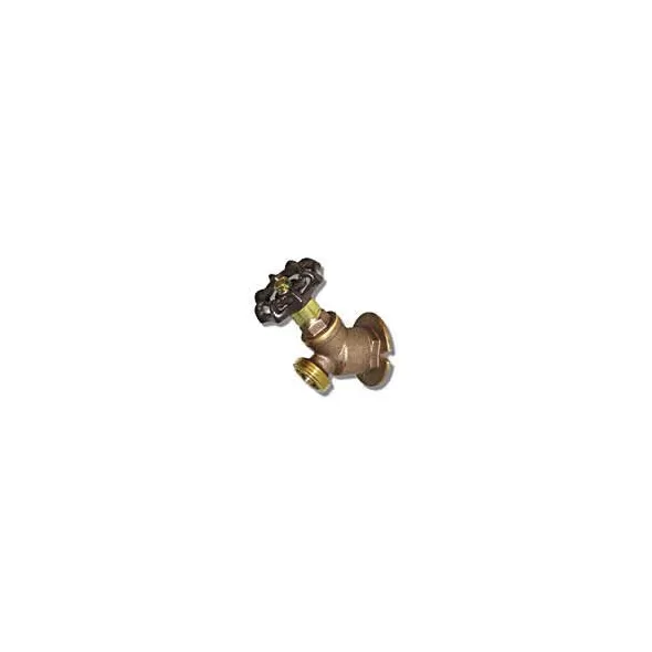 1/2" FIP Brass 125 psi Heavy Pattern Angle Sill Cock Valve | VLZSC005FL
