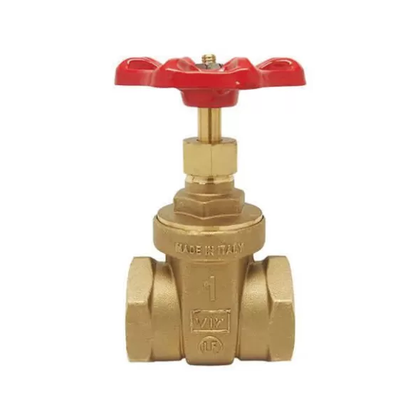 1-1/2" FNPT Brass 200 psi 206F Series Gate Valve | RWVGV015F
