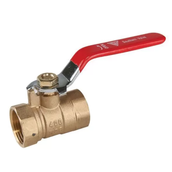 3" FIP Chrome-Plated Forged Brass 400 psi 610 Series Ball Valve | SOVBV030