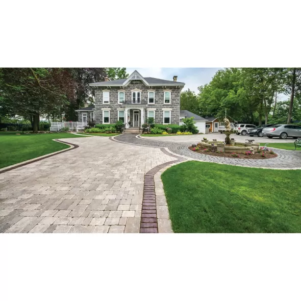 4" x 6-7/8" x 2-3/4" Half River Classic Brussels Block Paver | UNP1090H00720721