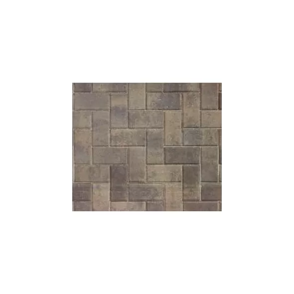 2" x 4" x 8" Natural Interlocking Standard Mission Stone Paver | BAS100023209