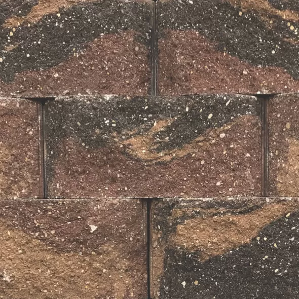 8" x 17-1/2" x 12" Harvest Diamond Pro Legacy Retaining Wall | BEL16050396
