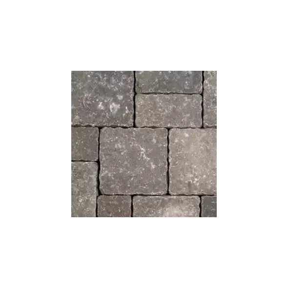 5" x 5" Small Square Sterling Gray Strassen Bavaria Stone Paver | BOR4BQ05