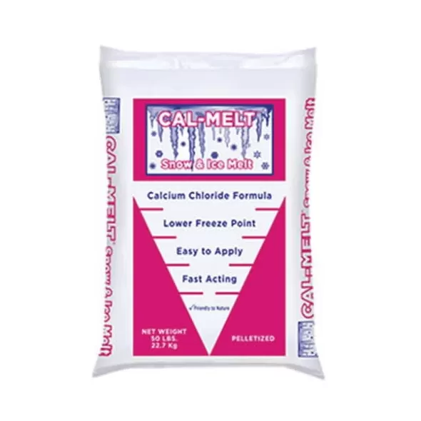 50 lb Bag Granular Pink Ice Melt | ICECALMELT50