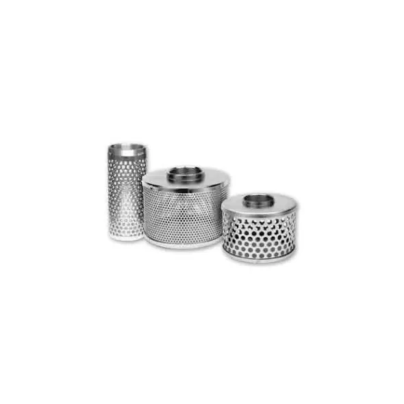 7" Dia x 6.08" H Stainless Steel For Centrifugal Pumps Basket Strainer | MUNMBSA3