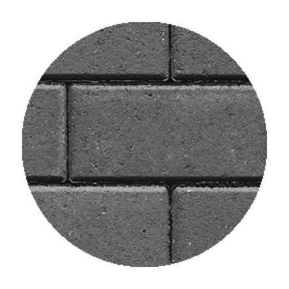 Techo-Bloc Victorien Paver 60mm, 4-1/4" x 8-1/2", Onyx Black | 000060