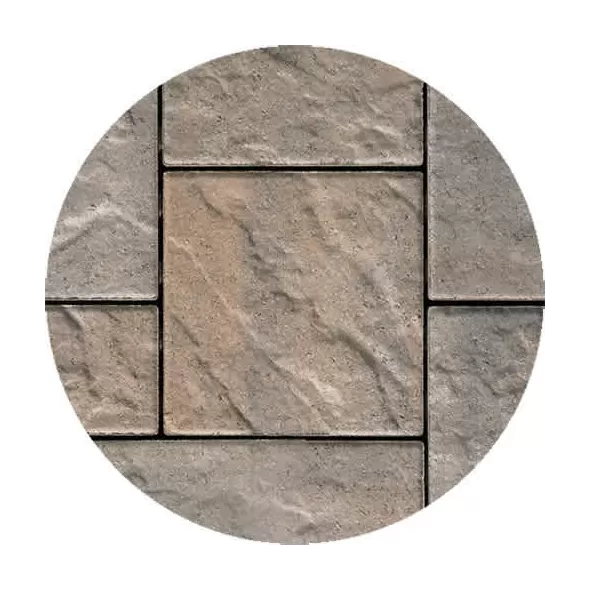 Techo-Bloc Blu 60mm Slate Patio Slab, Sandlewood, 3-Piece | 000500