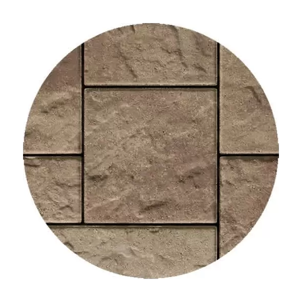 Techo-Bloc Blu 60mm Slate Patio Slab, Chestnut Brown, 3-Piece | 000505