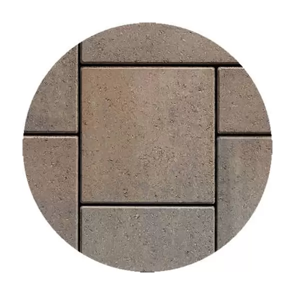 Techo-Bloc Blu Grande Smooth Patio Slab, 19-1/2" x 32-1/2", Chestnut Brown | 002212