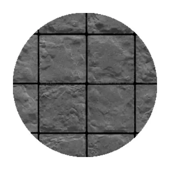 Techo-Bloc Valet Paver, 6-1/2" x 6-1/2", Onyx Black | 004849