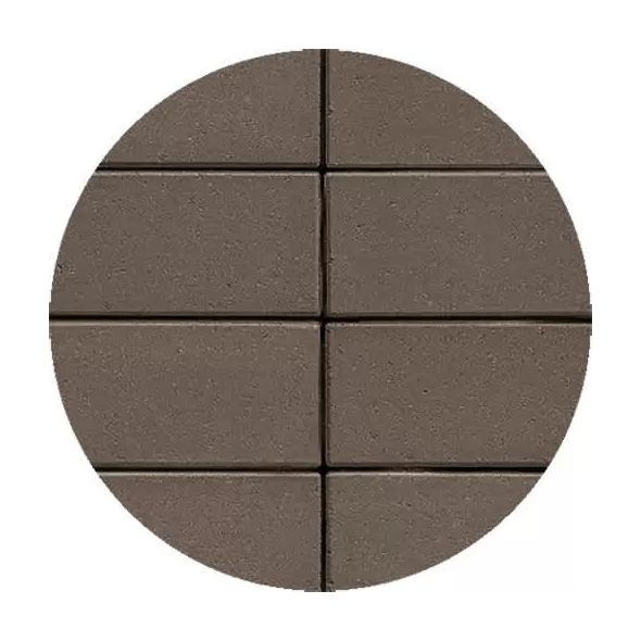Techo-Bloc Blu 60mm HD² Smooth Paver, 6" x 13", Chocolate Brown | 005665