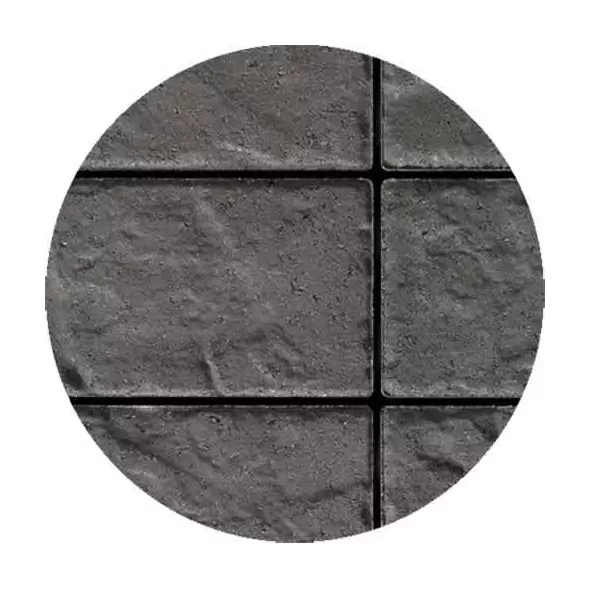 Techo-Bloc Blu 60mm Slate Paver, 6" x 13", Chocolate Brown | 005649
