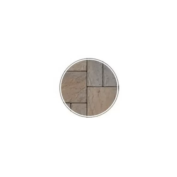 Techo-Bloc Eva Paver, Champlain Grey, 3-Piece | 007835