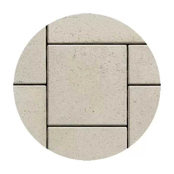 Techo-Bloc Blu 60mm Smooth Patio Slab, 19-1/2" x 32-1/2", Beige Cream| 007841