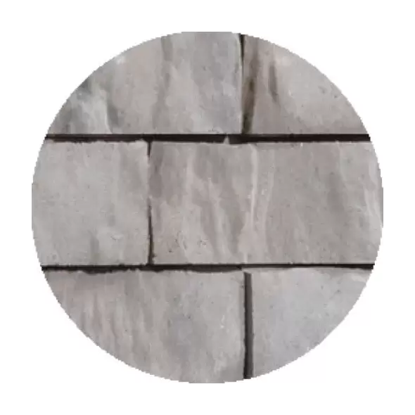 Techo-Bloc Brandon Corner, 10" x 14" x 90mm, Shale Grey | 007863