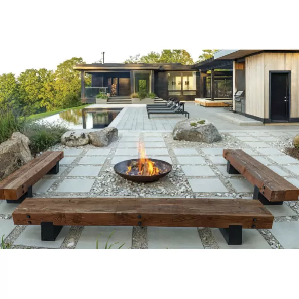 Techo-Bloc Industria Patio Slab, 24" x 24", Beige Cream | 007856