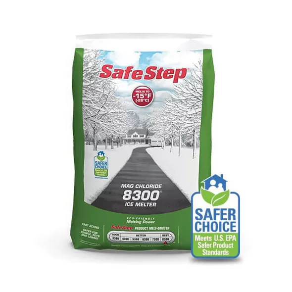 50 lb Crystalline White Mag Chloride Ice Melter | ICECOMPASS8300