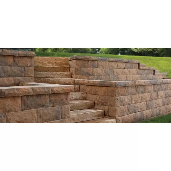 Belgard Anchor Diamond Pro PS Wall, 8" x 18" x 12", Gray | 16050240