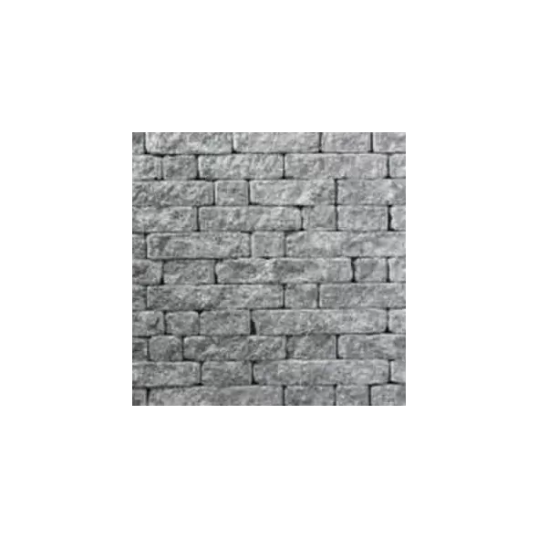 8" x 3-3/4" Pewter Blend Coventry Curbstone | EPH28COVCURBPB
