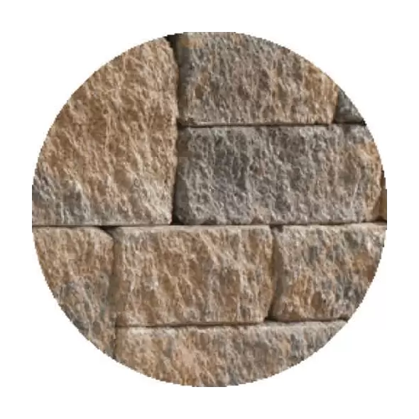 3" Shale Gray Mini-Creta Double Sided Wall | TBI000236
