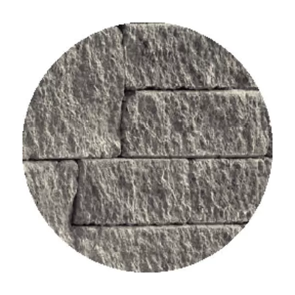 6" Chestnut Brown Mini-Creta Double Sided Wall | TBI000254