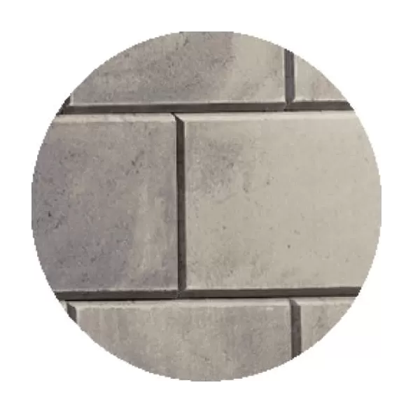 Techo-Bloc Corner, 8" x 18" x 9" Corner Shell Gray G-Force | 003444