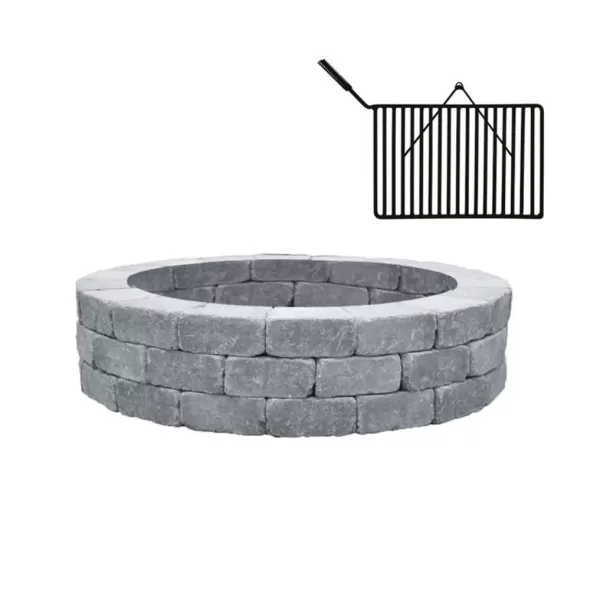 36" X 52" Granite Fire Pit Sunset Firepit Wall Unit |  RS-CON082