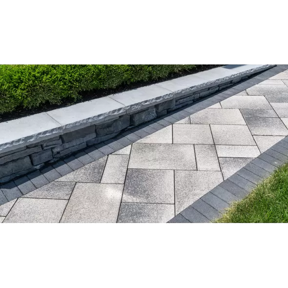 12" x 24" Buff Fullnose Coping Ledgestone Platinum Wall Block | UNP3211CS2414421