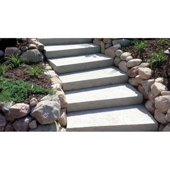 12" x 24" Buff Fullnose Coping Ledgestone Platinum Wall Block | UNP3211CS2414421