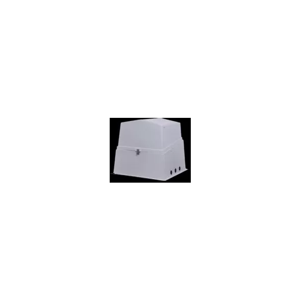 Allied Molded Products Utility Enclosure, Fiberglass Galvanized White 48" x 42" x 41" | ALDAE100