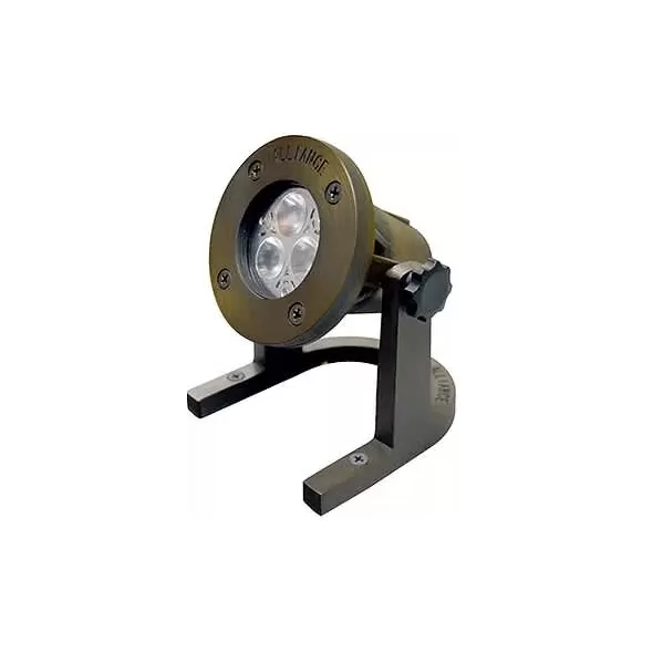 Alliance Outdoor Lighting Underwater Light, 6W Ceramic Bi-Pin MR-16 LED, Aged Brass 50' | AOLUL10050FT6W