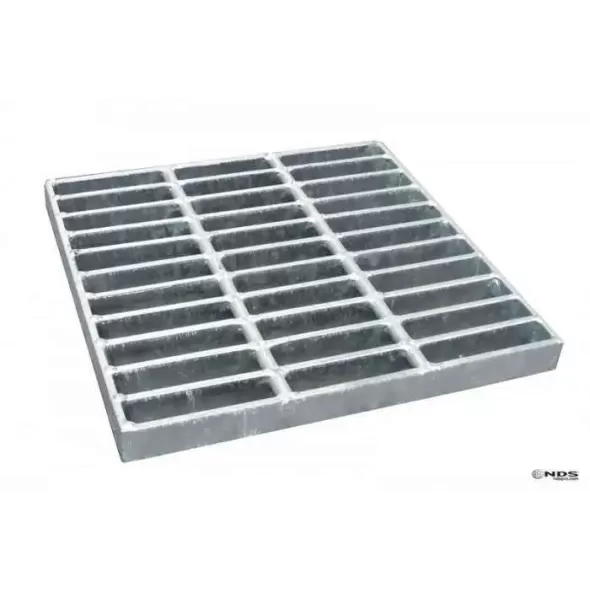 18" x 18" Square Steel Galvanized Steel Flat Grate | NDS1815