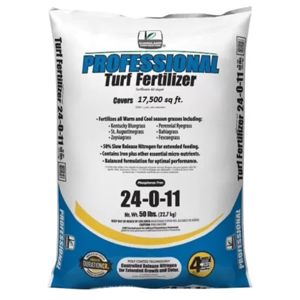 50 lb 40% Copper 6% Iron 2% Manganese Fertilizer 17,500 sq ft 24-0-11