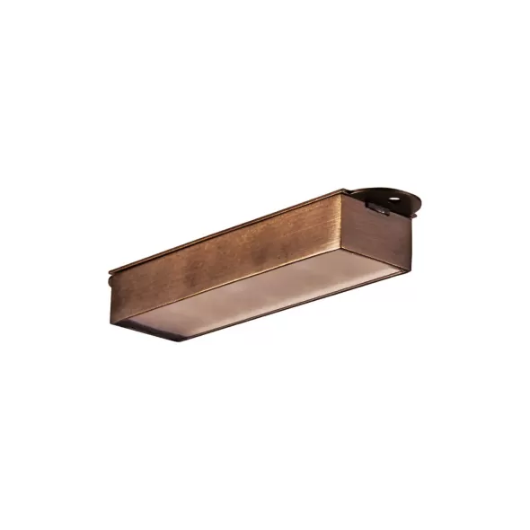 Alliance Lighting Ledge Light, 1 - 3W 2700K/3000K/4000K Integrated LED Aged Brass | SL60BT