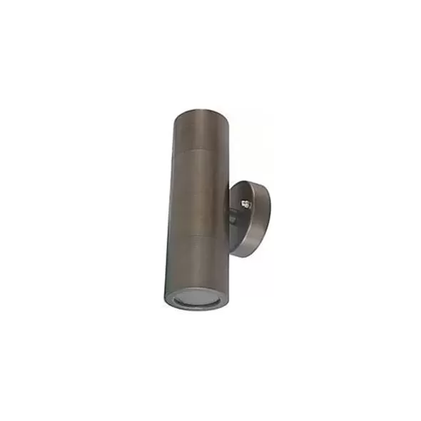Alliance Outdoor Lighting Wall Sconce, 4W Ceramic Bi-Pin MR-16 LED Aged Brass 8" | AOLWS300LED4W