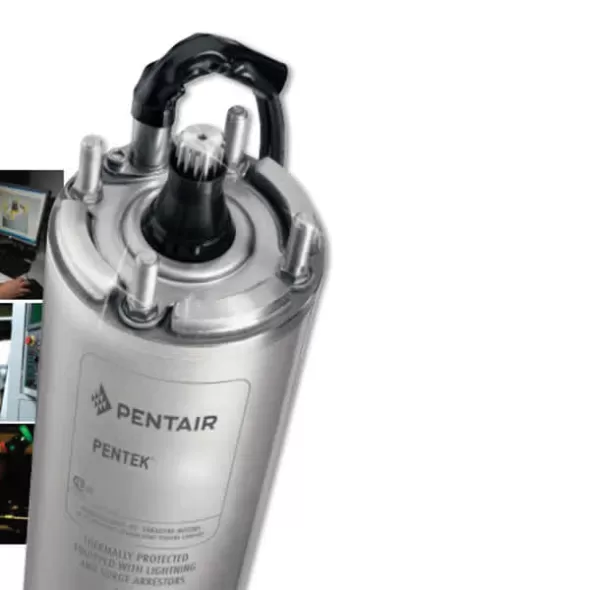 4" 5 hp 230 V 3 Phase 3-Wire 304L Stainless Steel Submersible Pump Motor | BKYP43B0050A3C