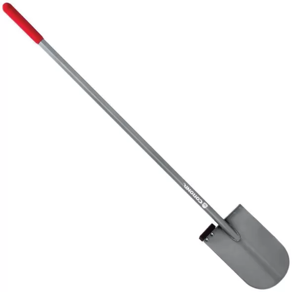13" Steel Blade 12 ga 48" Steel Handle Heavy-Duty Caprock Shovel | CORAS90340