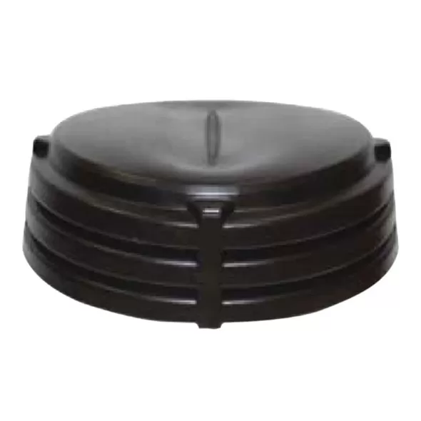 8" HDPE Tile End Cap | DFE10008EC