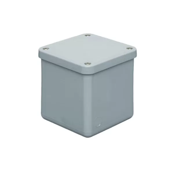 4.375" x 4" x 4" Smooth Junction Box | ELEPVCJB040
