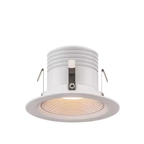 5.3 W 2700K/3700K/4500K/5200K Cree LED White Gloss Cylindrical Zoning/Dimming/Color Down Light | FXLRCZDCWG
