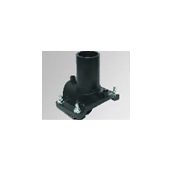 Black HDPE Strap Branch Saddle 6 in. x 3 in. Electrofusion x Butt Fusion | 70560603