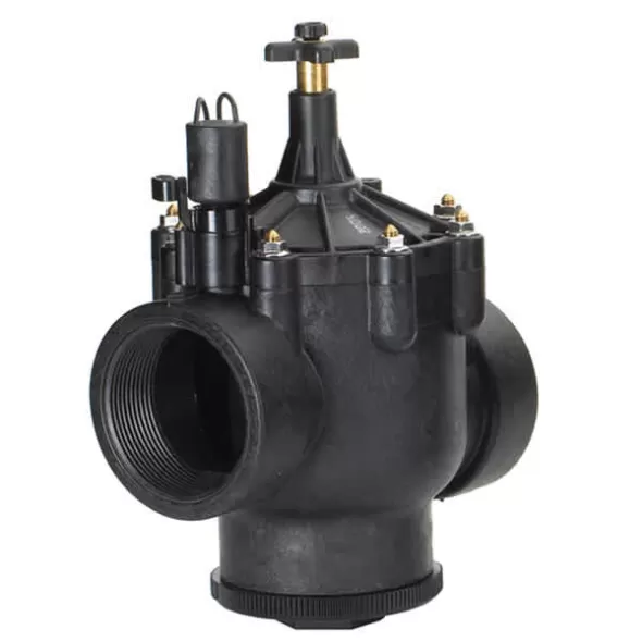 3" FNPT Glass Reinforced Nylon 10 - 100 psi 102 Series Electric Globe/Angle Valve | IRR102P3