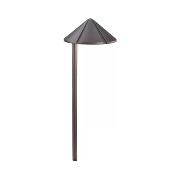 4.3 W 3000K LED Bronzed Brass Path Light | KIC15827BBR30R