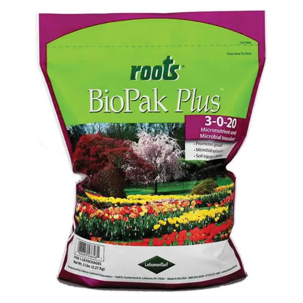 5 lb Bag Powder Fertilizer 50,000 sq ft 3-0-20