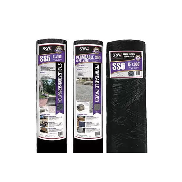 SRW Products Slit Film, Polypropylene Carbon Black 200 Lb Woven | FSS5 04100